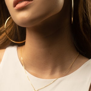Silver & Gold Hoop Earrings • Available in Silver or Gold • Classic Round Hoops for Everyday Wear • By RRJewels • Available Sizes