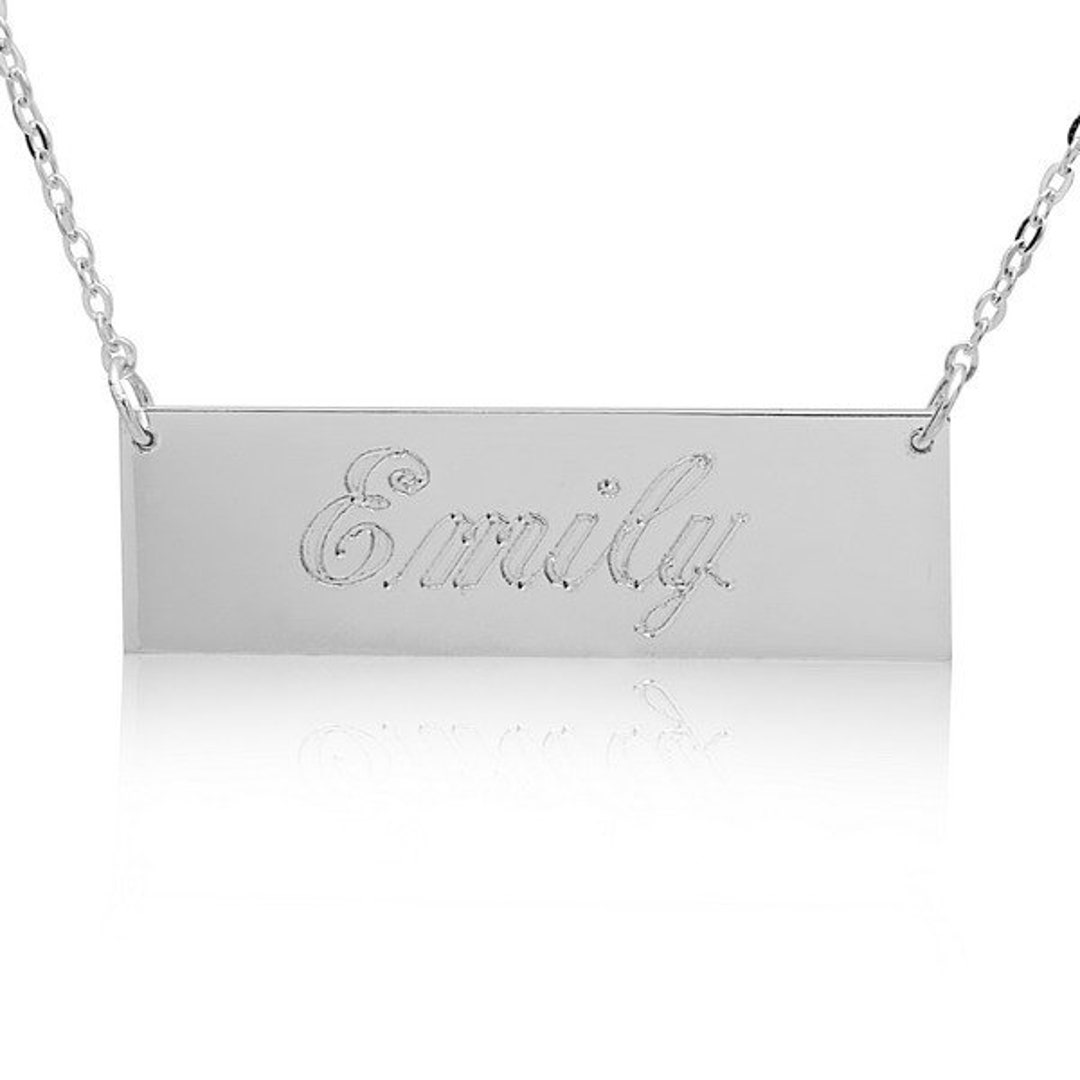 Personalized Bar Name Necklace Name Bar Necklace Name Plate Etsy personalized-bar-name-necklace-name-bar-necklace-name-plate-etsy