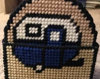 Camper kunststof canvas onderzetter ingesteld patroon