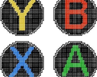 Padrão de conjunto de porta-copos de lona de plástico para videogame