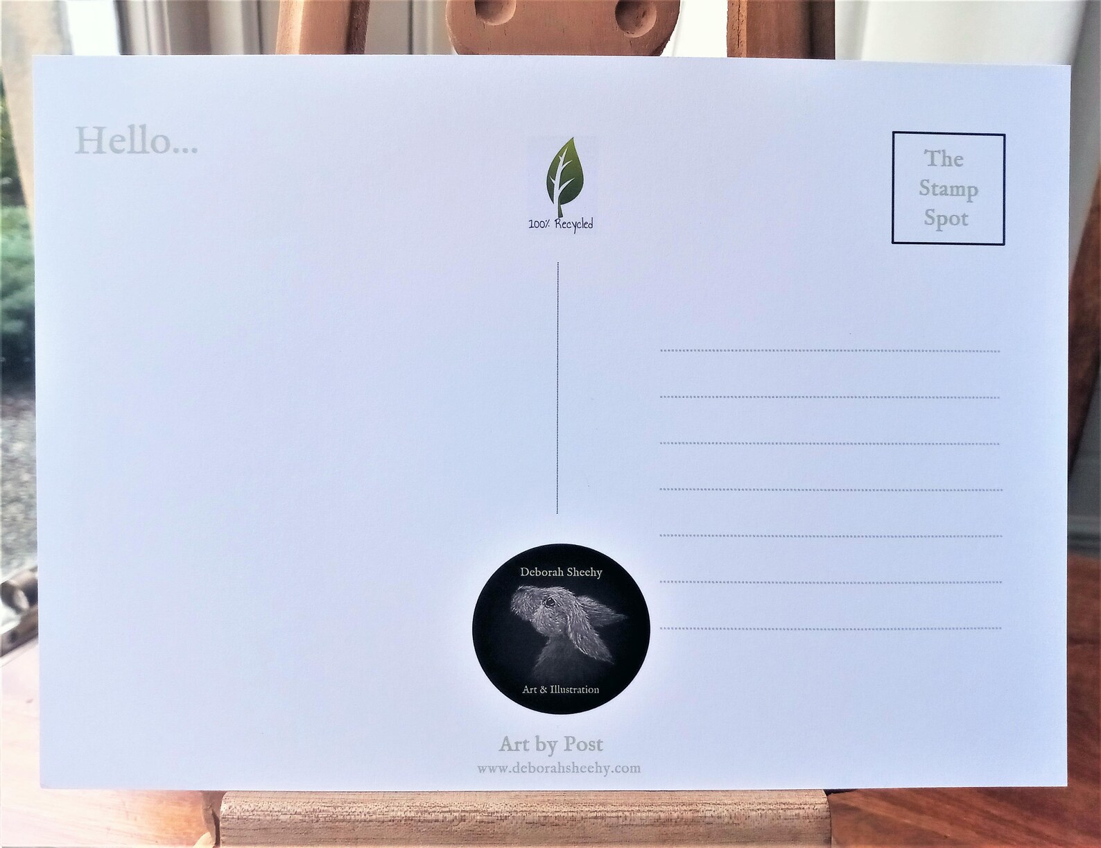 Art Postcard Set of 5 A5 Postcards Small Prints Art Etsy