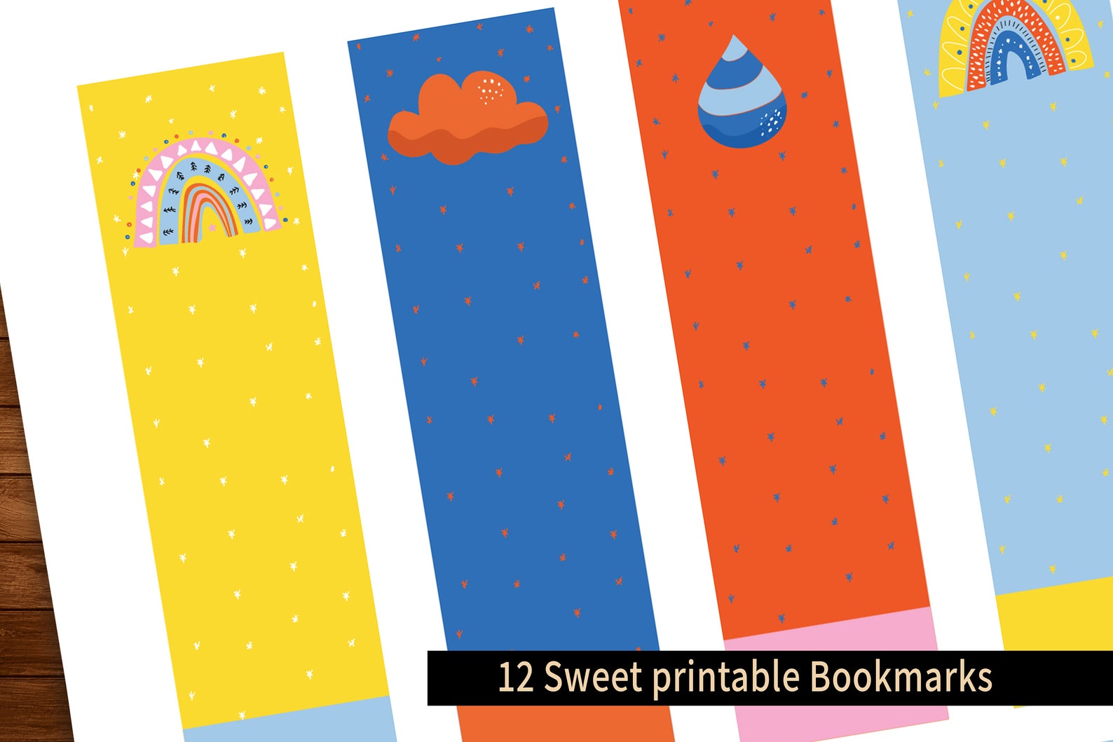Printable Bookmarks Template, Printables Bookmarks, Printable Bookmarks