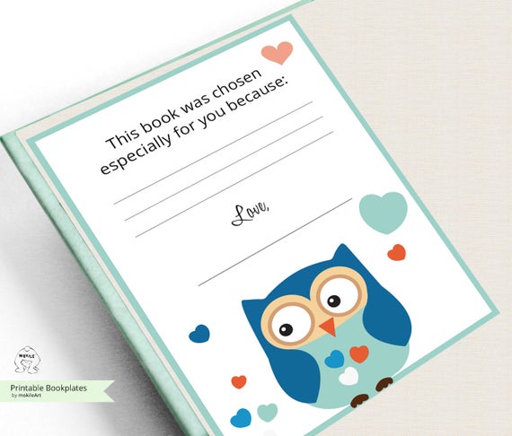 printable Book Plate,baby shower rainbow,Book Plates,Baby Shower Bookplate Bookplate,INSTANT DOWNLOAD,Childrens Bookplate,Book-themed