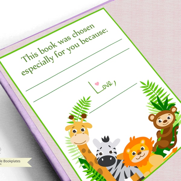 Printable Bookplates - Etsy