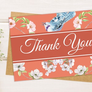 Tarjeta de agradecimiento imprimible: exprese su gratitud con estilo