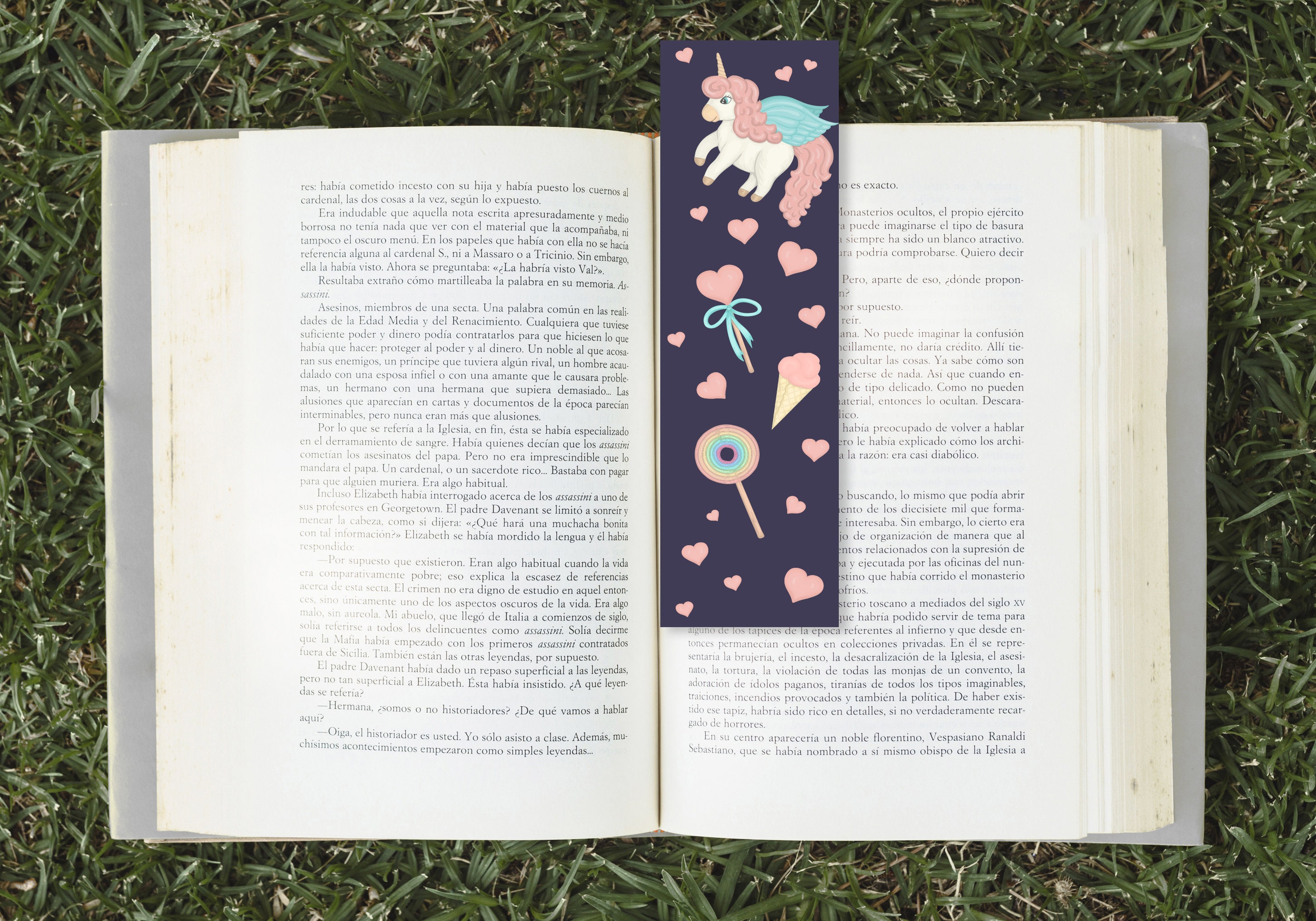 Printable Bookmarks Template Charisms Gift Unicorn - Etsy