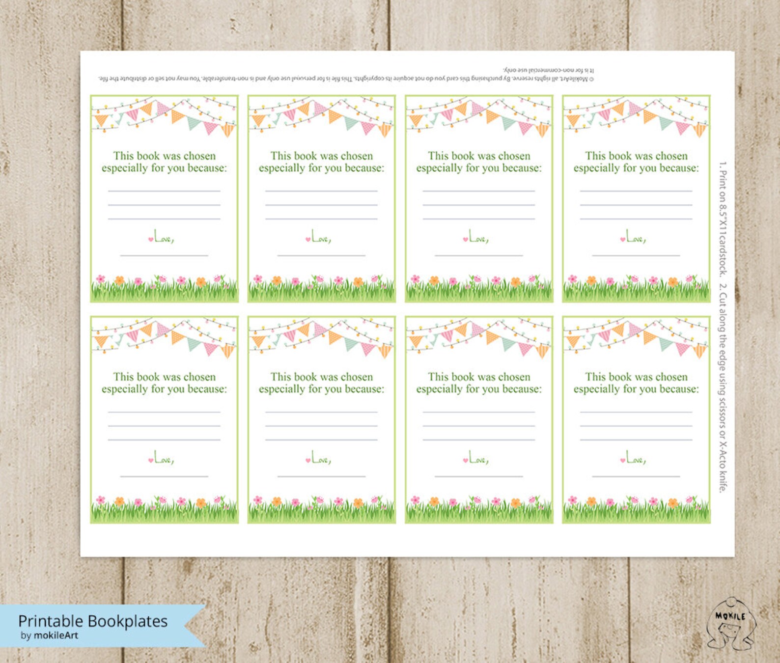 Printable Bookplates baby Shower Bookplates-book - Etsy Israel
