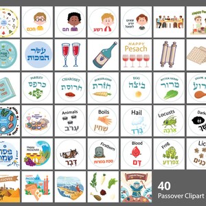 Passover Clip art ,Passover, Passover printable,Passover Decoration Passover arts,crafts gift-Jewish activities,Jewish Tradition,פסח