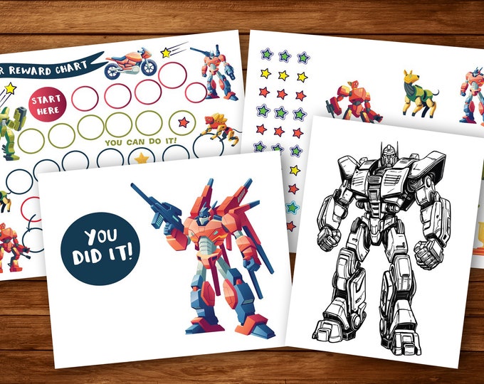 Transformers - Reward Chart - Chore Chart - NO NAME - Etsy Canada