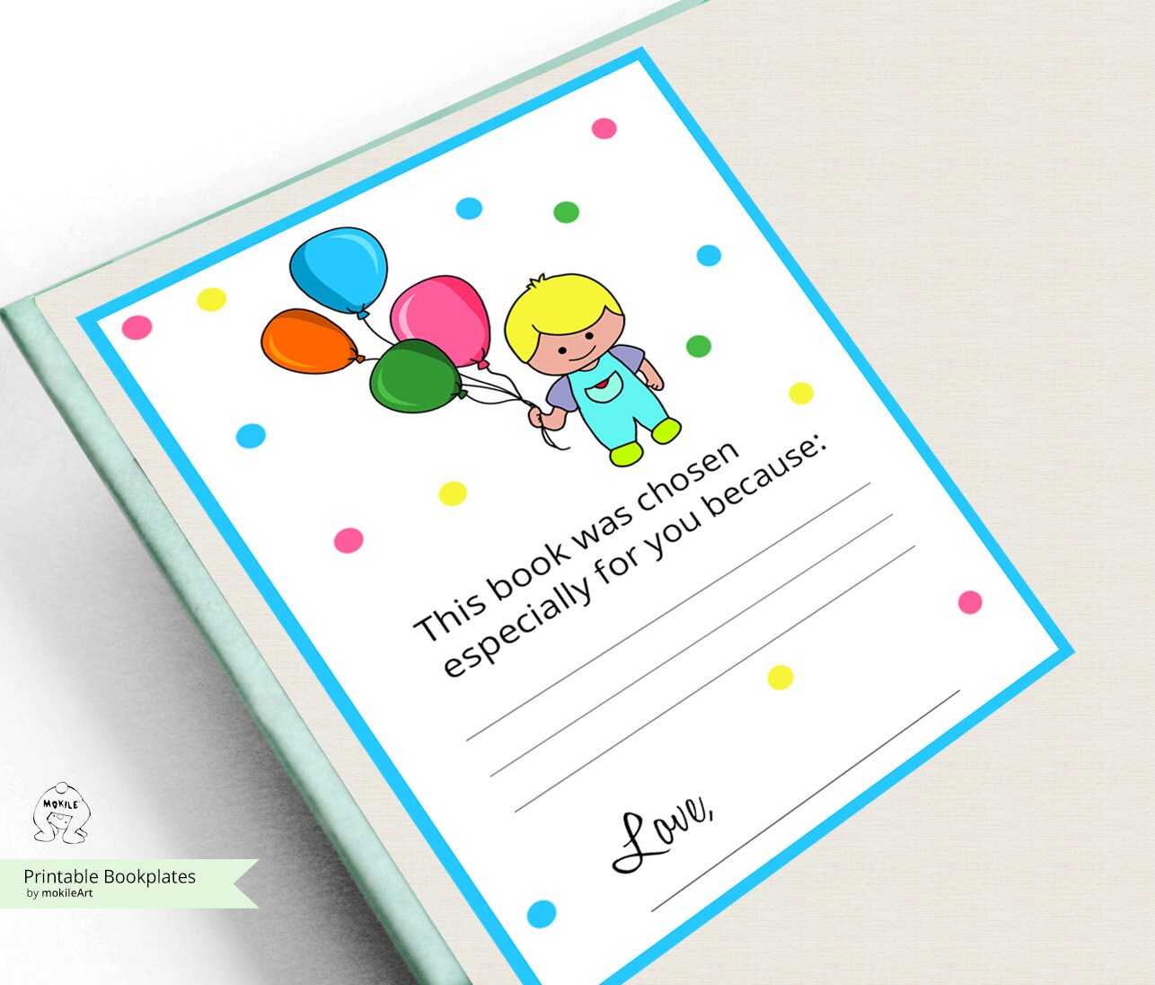 Printable Bookplates Baby Shower Bookplates-Book | Etsy