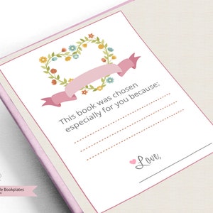 Printable Bookplates baby Shower Bookplates-book Plates-instant ...