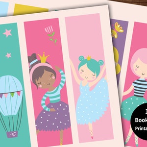 Printable Bookmarks Template ,girl Bookmark ,printable Bookmarks Set ...