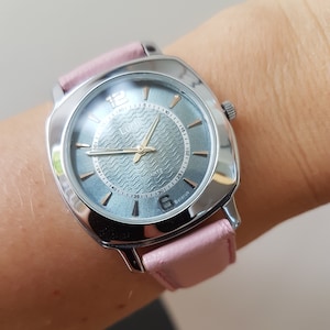 Women&#39;s watch , Wristwatch with leather strap , Women&#39;s wristwatch &quot; Luch &quot;