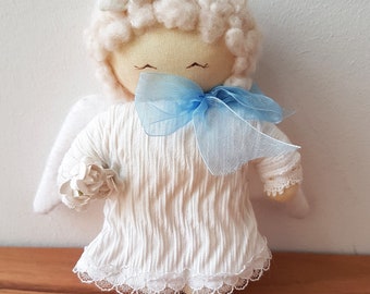 Angel , Angel hand made , Angel sewn , Rag doll