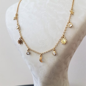 Silver Chain Gold Plated, Silver Chain, Silver Gold Plated, 925 Silver Chain