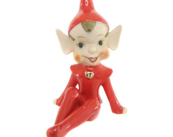 1950年代ビンテージ物 妖精エルフのクリスマス置物プランター il_340x270.3375868360_3oeq.jpg