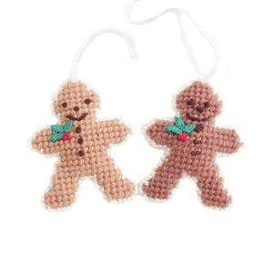 Vintage Gingerbread Ornaments, Handmade Christmas Tree Ornaments, Gingerbread Man Ornaments