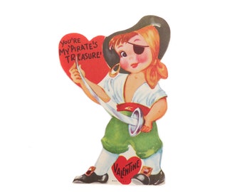 Vintage Pirate Valentine