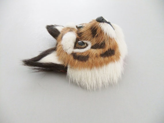 Vintage Fur Tiger Booch, Tiger Jewelry, Safari Ju… - image 6