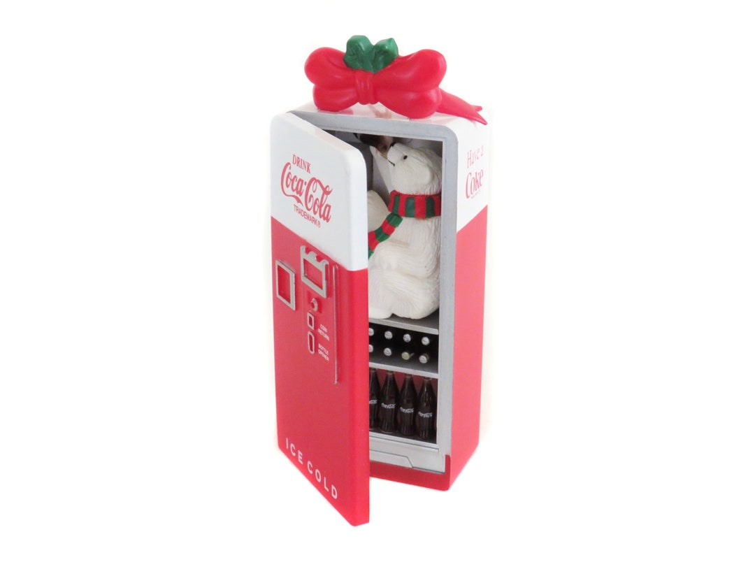 Vintage Cocacola Polar Bear Ornament Polar Bear Collection Etsy