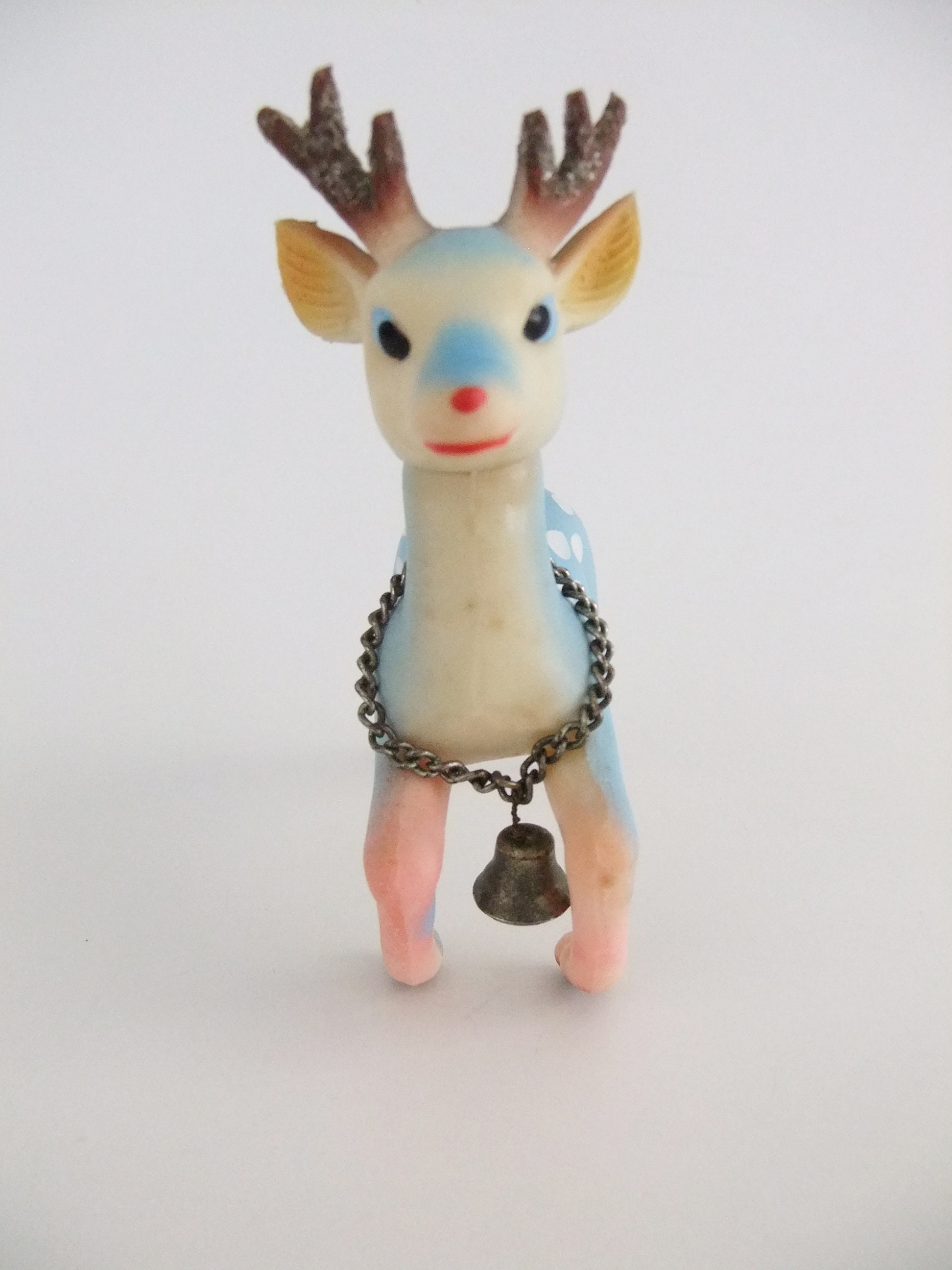 tiny reindeer figurines