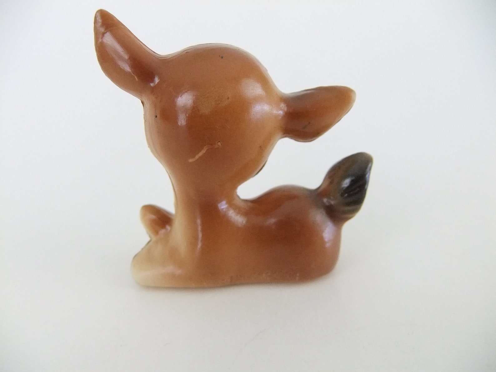 Tiny Plastic Deer Bambi Fawn Figurine Miniature Deer | Etsy