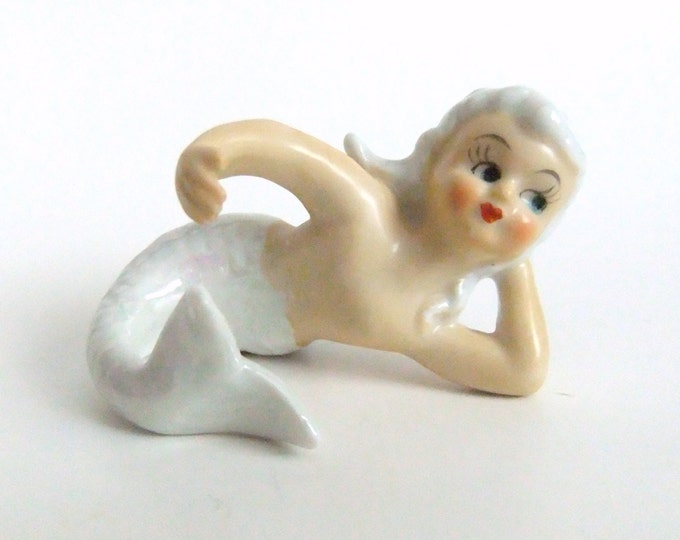 Mermaid Candle Holder Candle Hugger Opalescent Iridescent Etsy