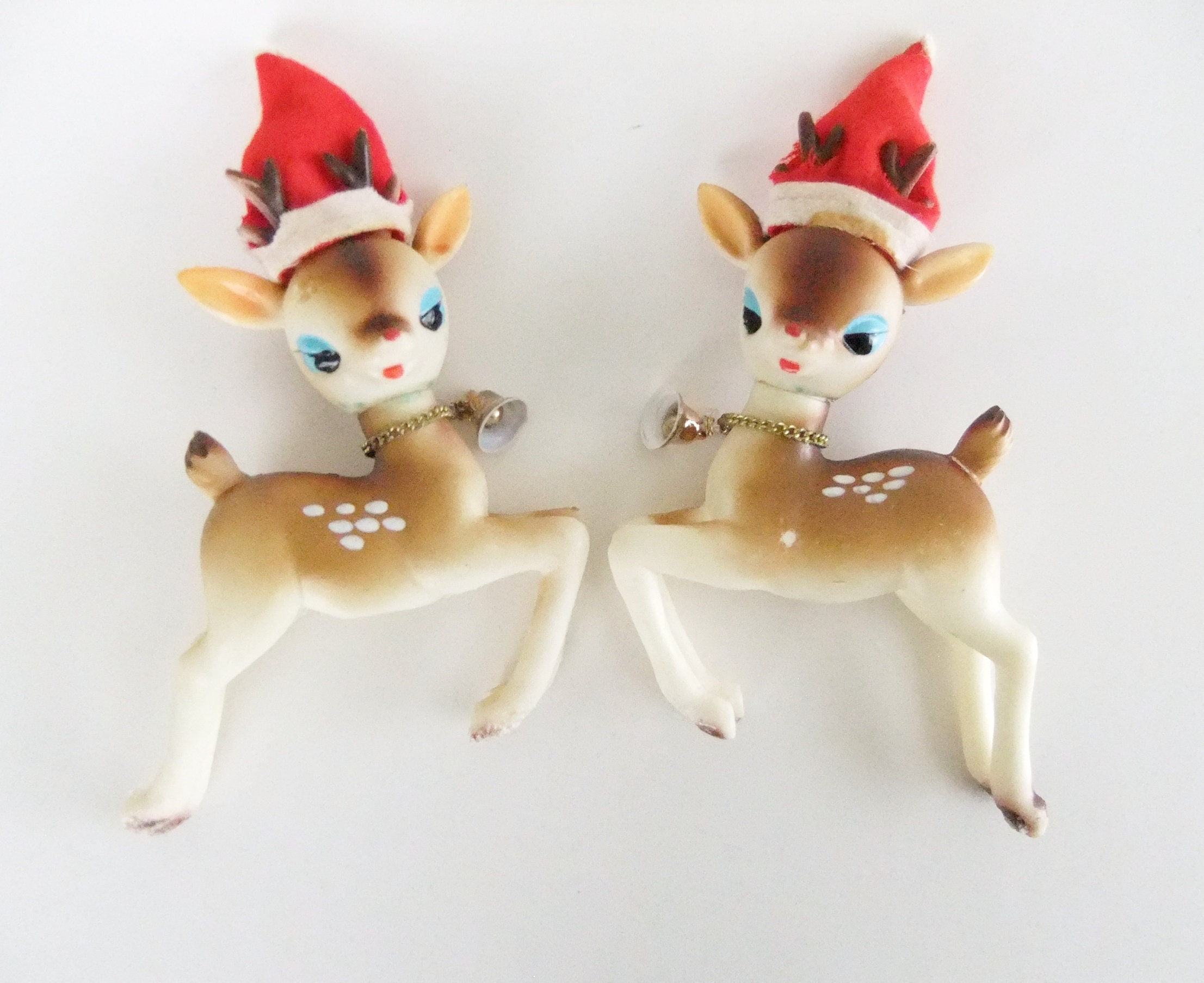 tiny reindeer figurines