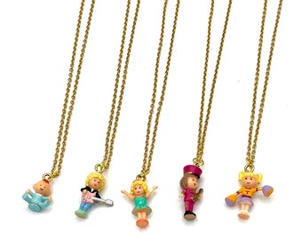 Vintage Polly Pocket Necklace DIY