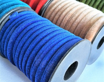 Select to velvet cord of 6 mm per meter _ PP554/78K_Diy cords_ haberdashery_velvet round cord of 6 mm by yards _ pack 1 meter /1.09 Y