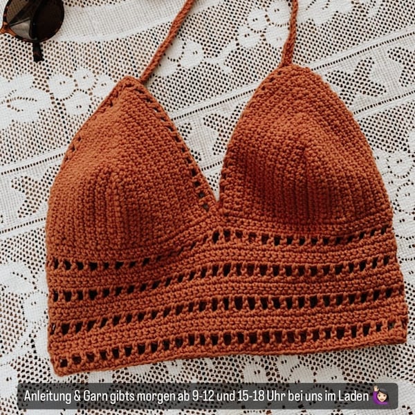 Bikini Top Häkelset @paulastrickt MyBoshi No2