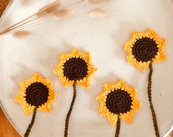 Nabelschnurbändchen „Sonnenblume“ Nabelschnurband Nabelschnur Krawatte Nabelbändchen