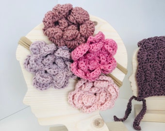 Hairband Baby Hairband Crochet Flower Girl