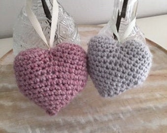 Instructions crochet pattern heart