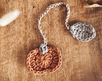 Umbilical cord tie "Pumpkin" Umbilical cord band Umbilical cord tie Umbilical cord tie