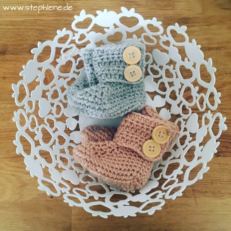 Babyboots Baby Shoes Crochet