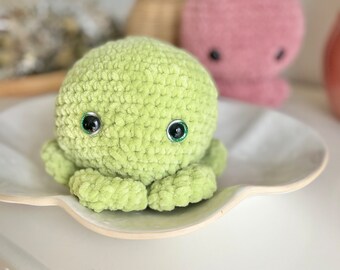 Crochet pattern "cuddly jellyfish" Crochet Amigurumi Pattern Jellyfish Octopus