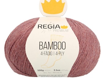 REGIA PREMIUM Bamboo different colors sock wool