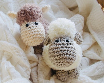 Crochet pattern Sheep little Sheep english