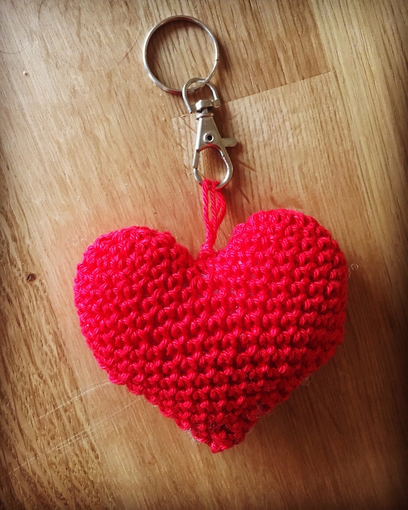 Instructions crochet pattern heart image 5