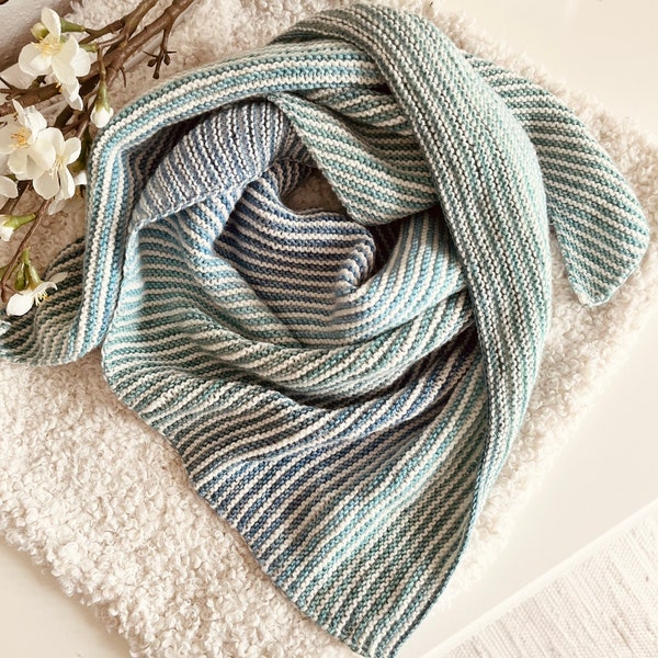 Knitting set “Spring Air” cloth shawls including free knitting instructions