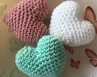 Crochet heart instructions