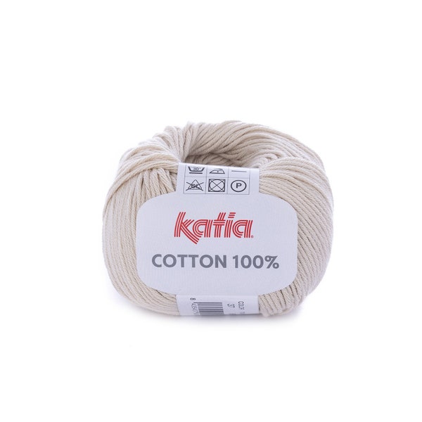 COTON 100% Katia Yarns Crochet Fil Crochet Coton