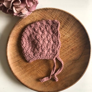 Babybonnet Bonnet Crocheted Baby Cap Baby Cap Newborn