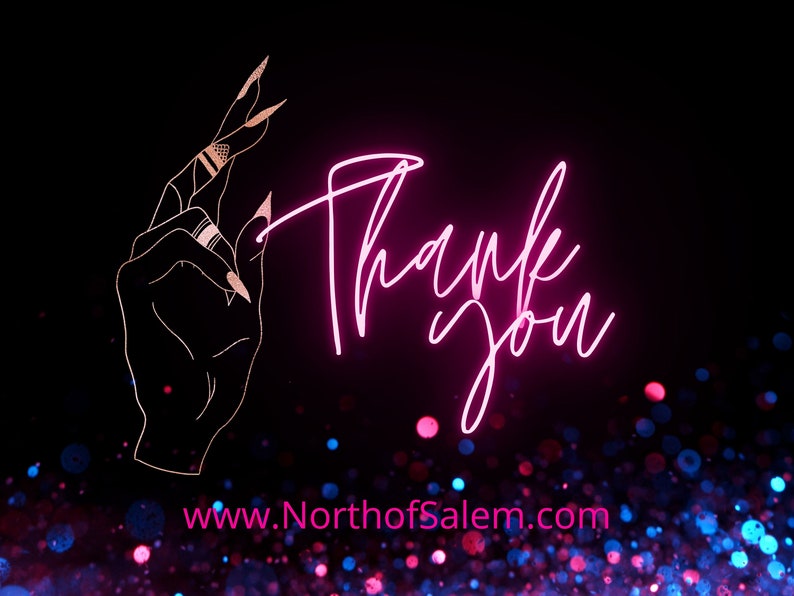 Thank you from north of salem