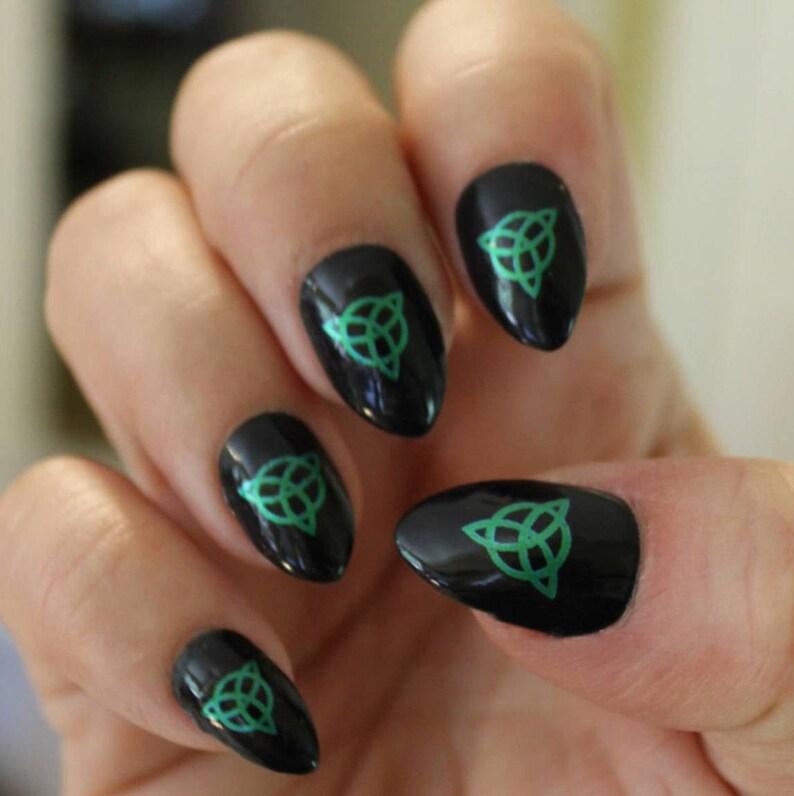 Celtic Nail Art Etsy