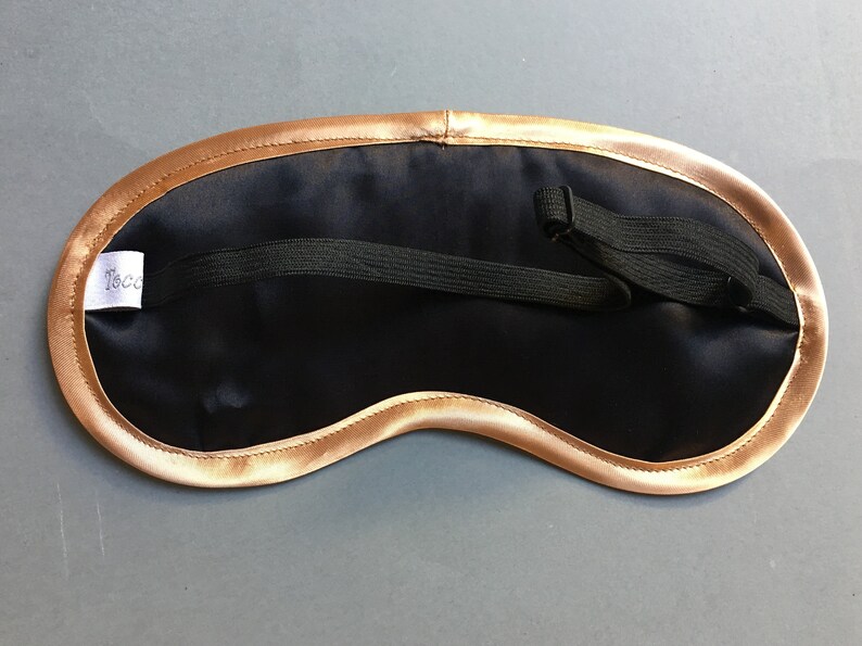 silk meditation eye mask beauty silk sleep mask travel relaxation sleeping mask sleep mask caramel