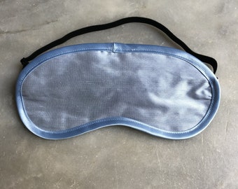 sleeping mask silk light blue, sleep mask, silk, relaxation, meditation, beauty, travel