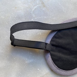 Männer-Reiseset Nadelstreifen, Schlafmaske für Männer, Reiseset, Geschenk für Männer, Entspannung, Schlafbrille, auch einzeln bestellbar Bild 7