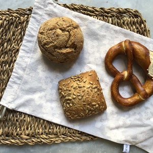 Brotbeutel/ Baguettebeutel, verschiedene Größen Bild 4